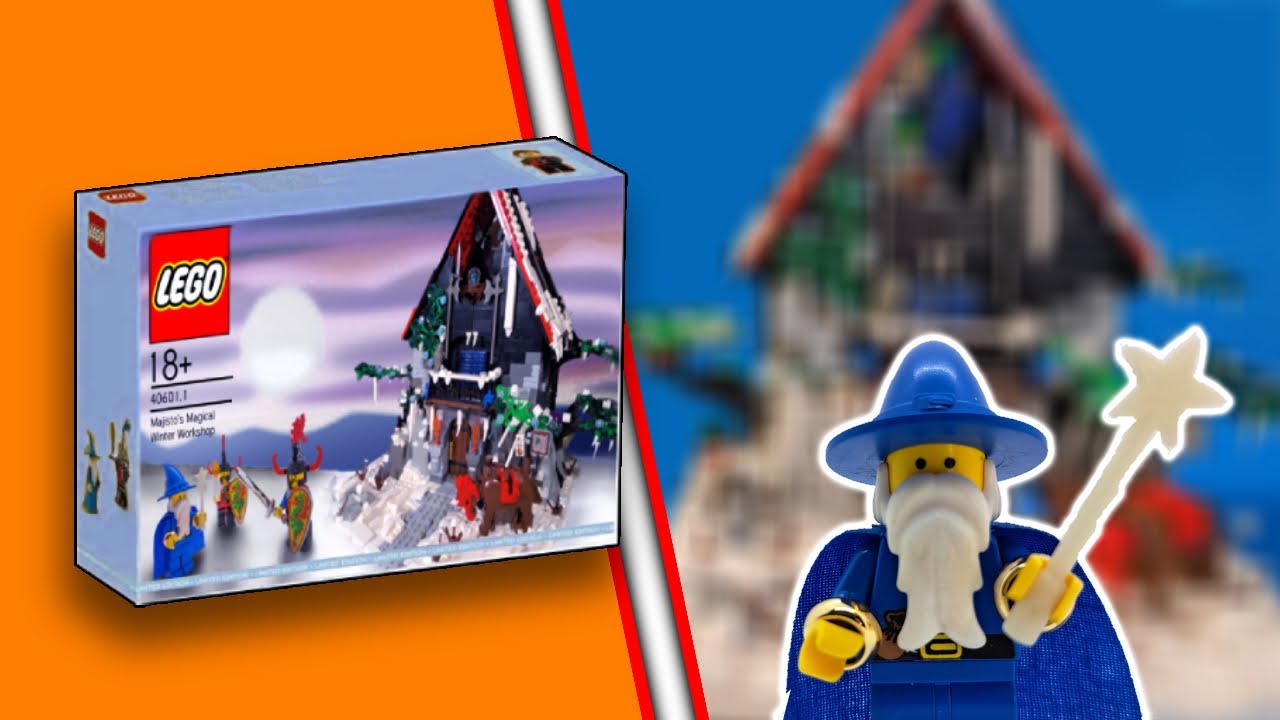 LEGO Majisto's Magical Winter Workshop MOC 40601 Castle