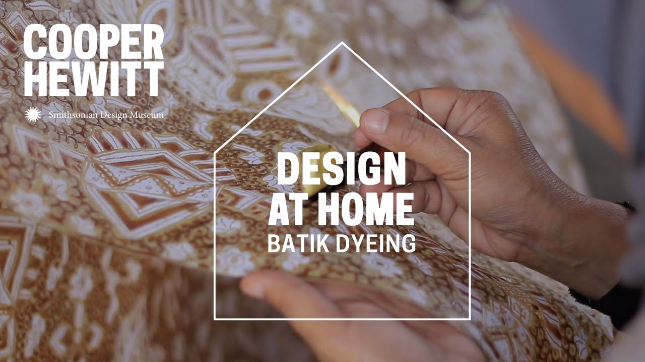 Design at Home: Batik Dyeing