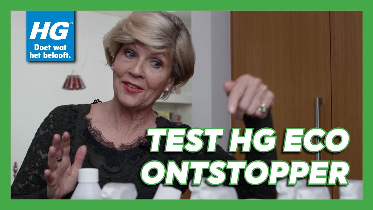 Marja test HG ECO Ontstopper 💦 Schoonmaken met Marja Middeldorp
