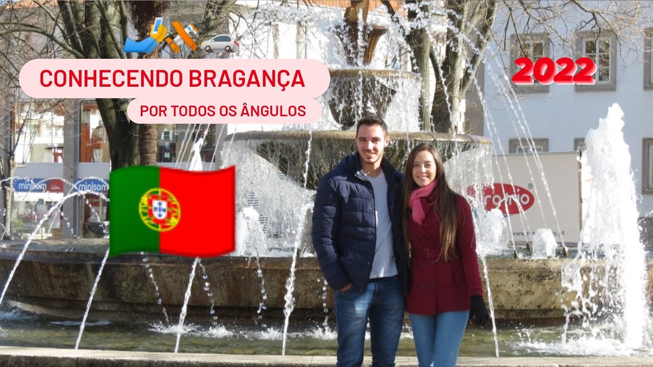 CONHECENDO BRAGANÇA PORTUGAL POR UM ÂNGULO QUE VOCÊ NUNCA VIU - Tour por BRAGANÇA PT