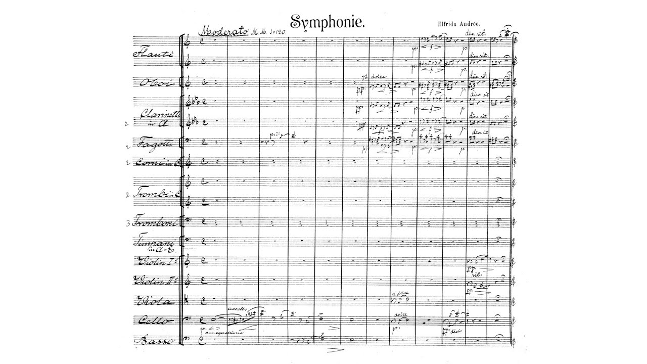 Elfrida Andrée – Symphony in A minor