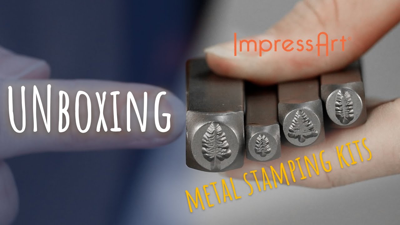 Unboxing The ImpressArt Metal Stamping Kits