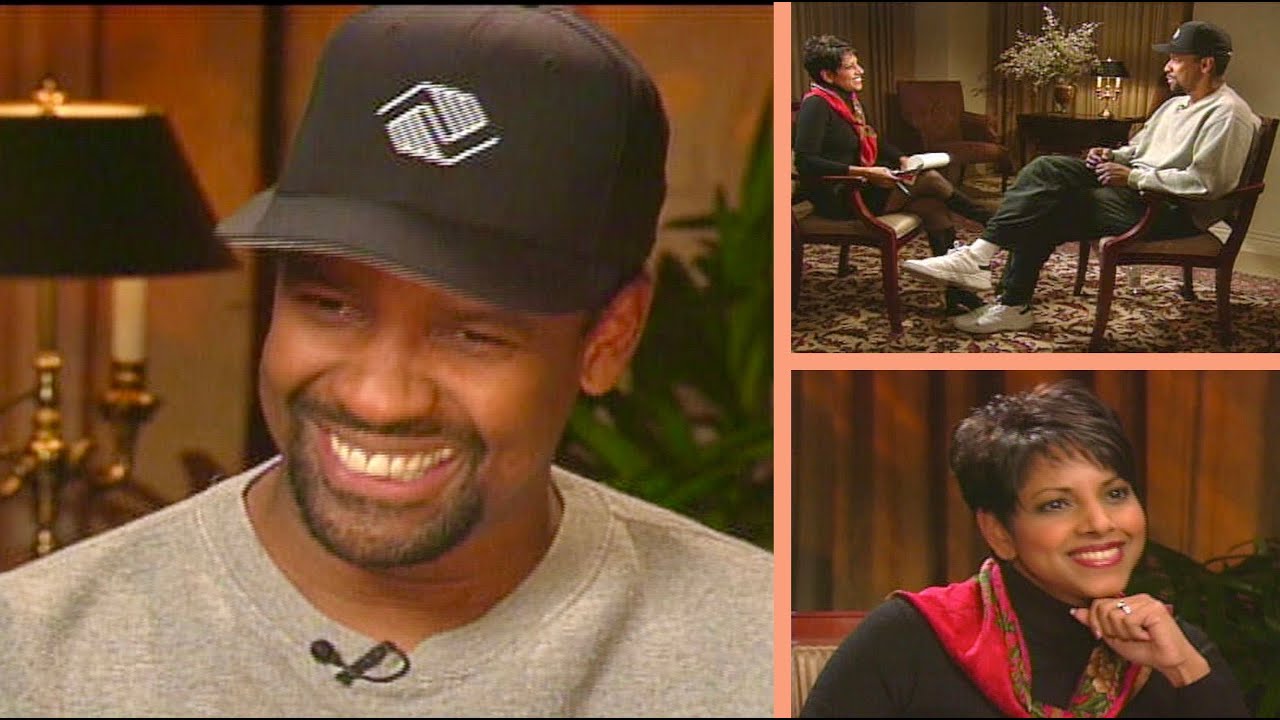 Denzel Washington lights up the room when Asha Blake interviews him for Later Today on NBC