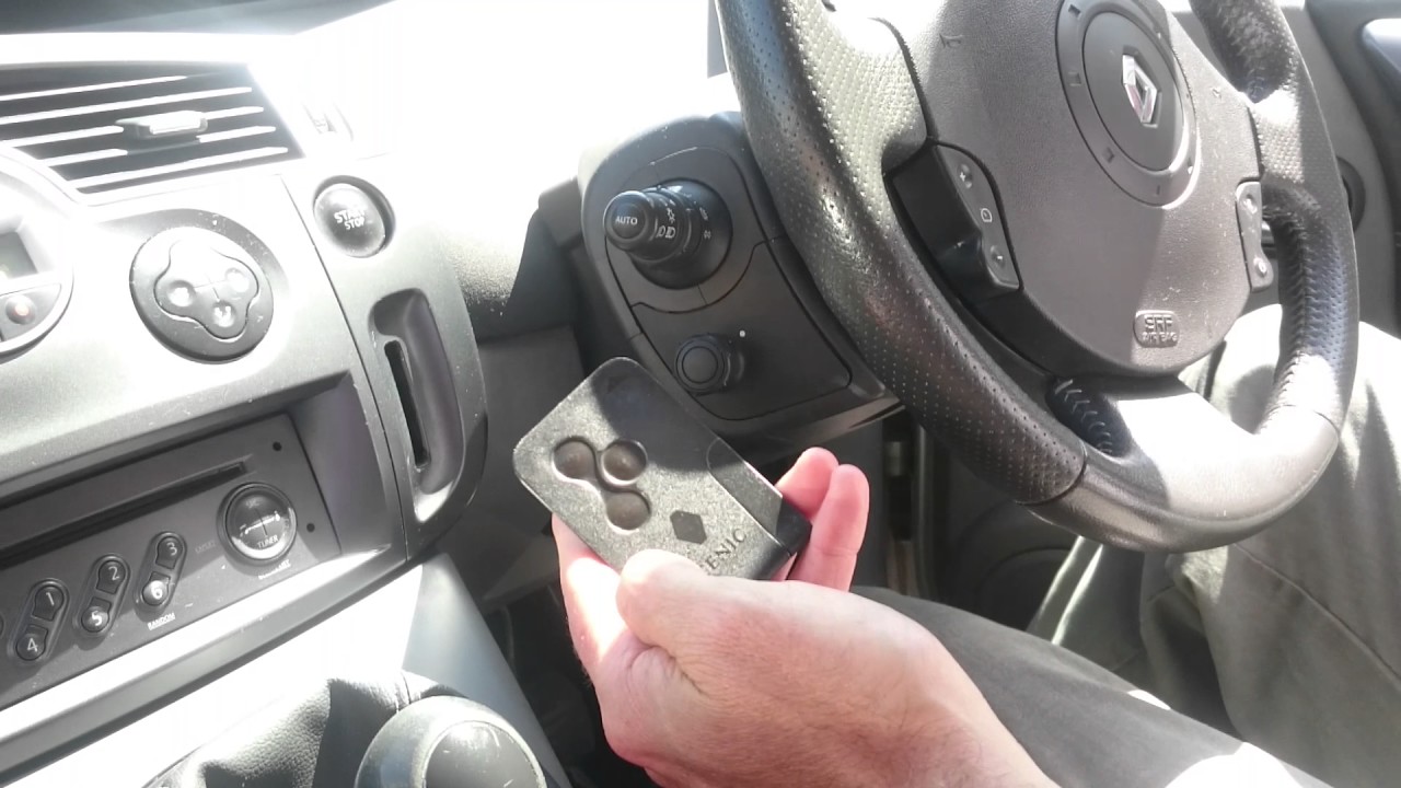 Renault Key Card Easy Fix