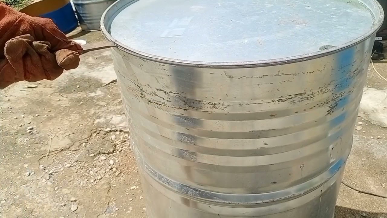 วิธีสร้างเรือด้วยถัง200ลิตรEp.1