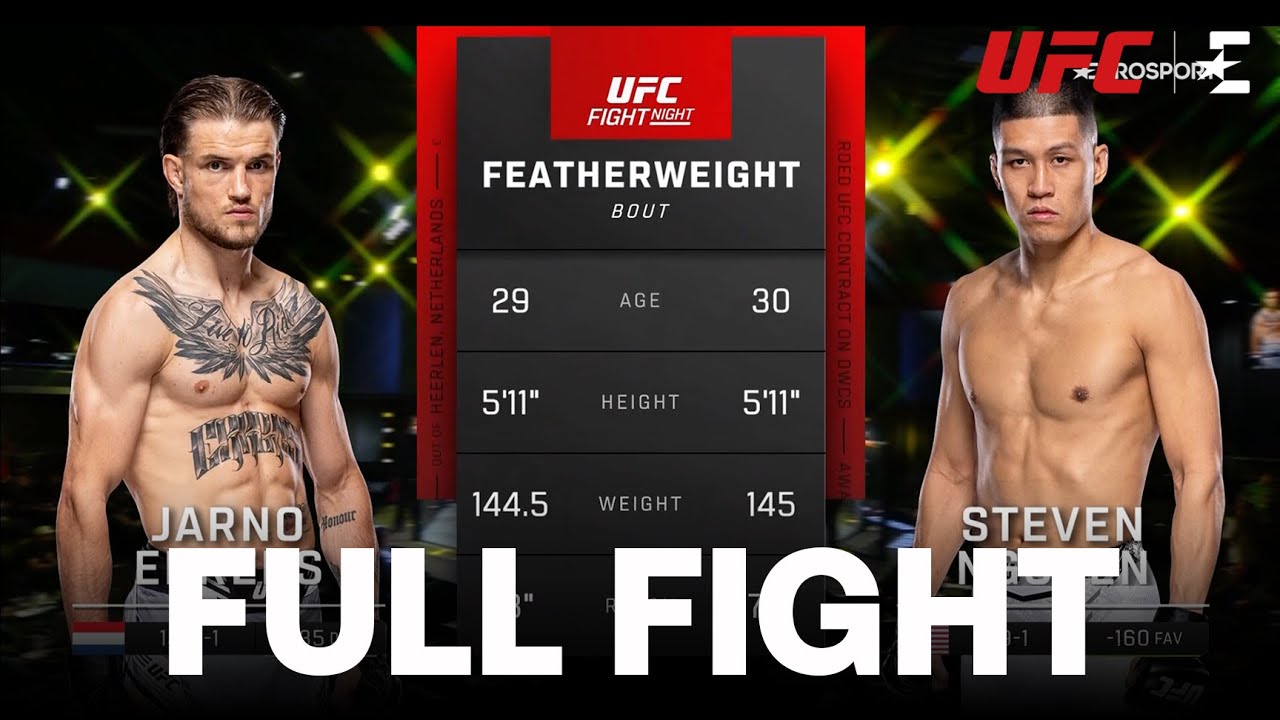 Jarno ERRENS vs. Steven NGUYEN | Full Fight