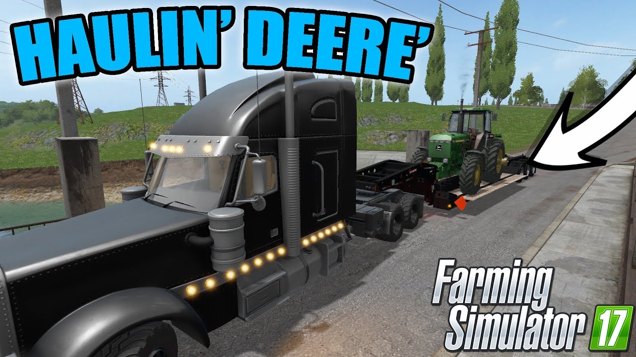 HAULING FARM EQUIPMENT | NARROW BRIDGE | HUGE TRACTORS | FARMING SIMULATOR 17