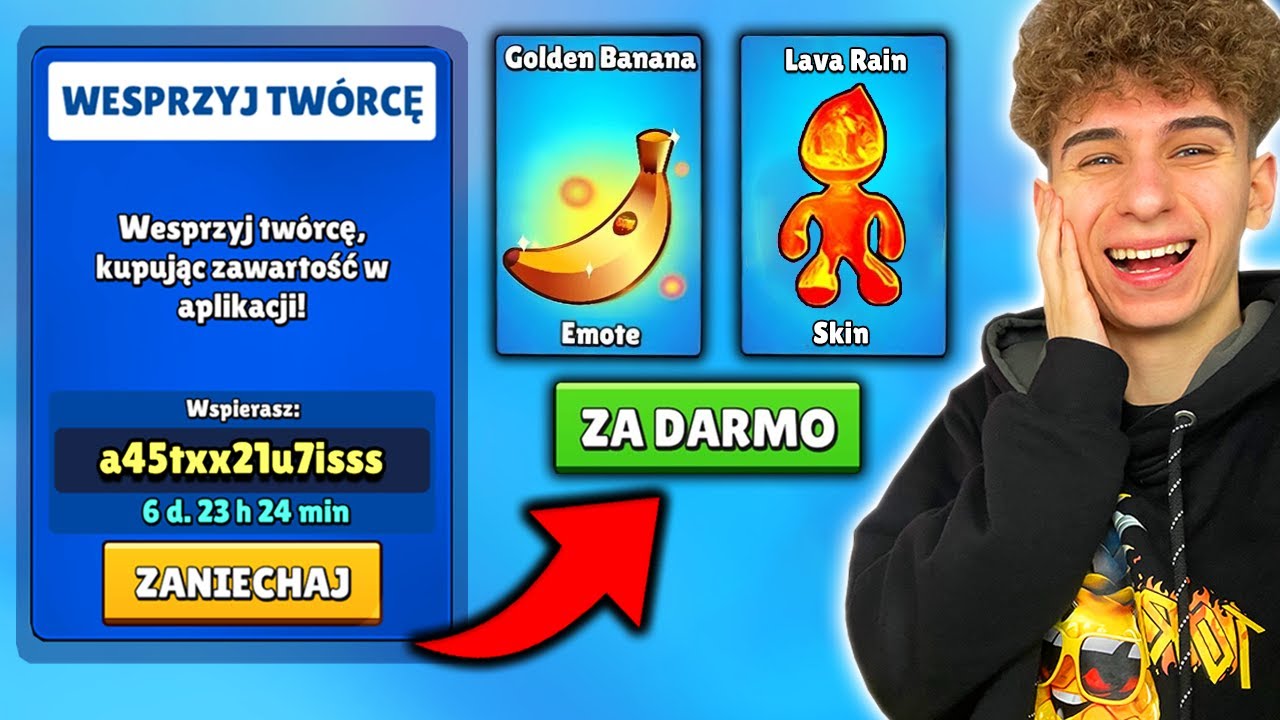 WPISAŁEM TAJEMNICZY KOD TWÓRCY w STUMBLE GUYS i STAŁO SIĘ TO...😱