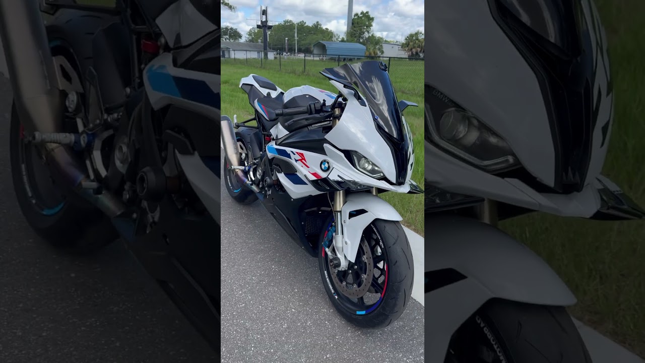 2023 BMW S1000RR M Package W/ Full Titanium Akrapovic Exhaust!