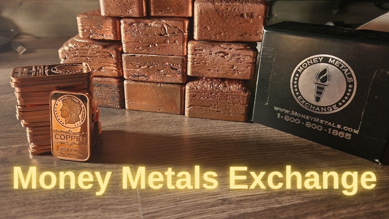 Money Metals Exchange Copper 1oz Bars