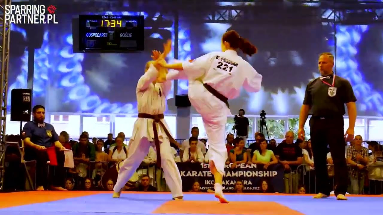 Natalia Grześ vs Oliwia Wojtas Senior -55 kg IKO Nakamura European Championship