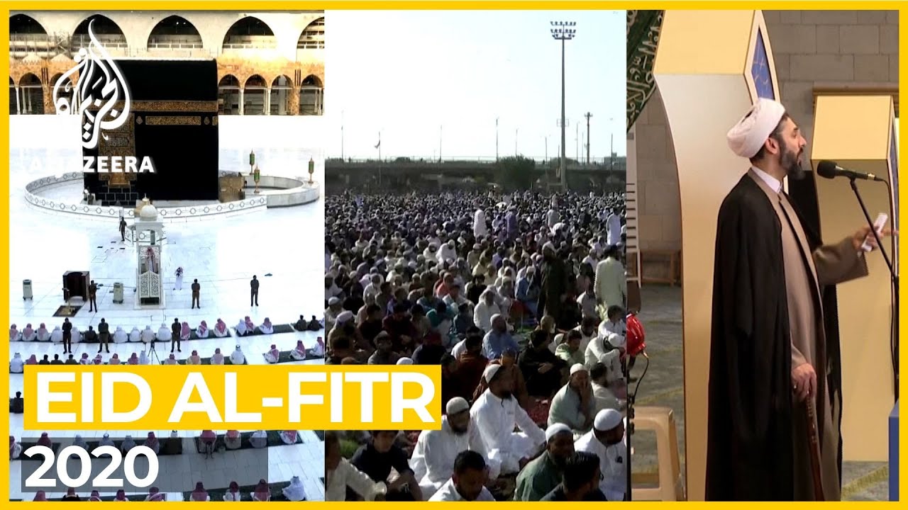 Eid al-Fitr 2020 in Mecca, Karachi and Tehran