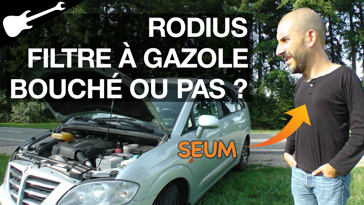 Rodius 🚙 AUTOPSIE du Filtre à Gasoil ☠️