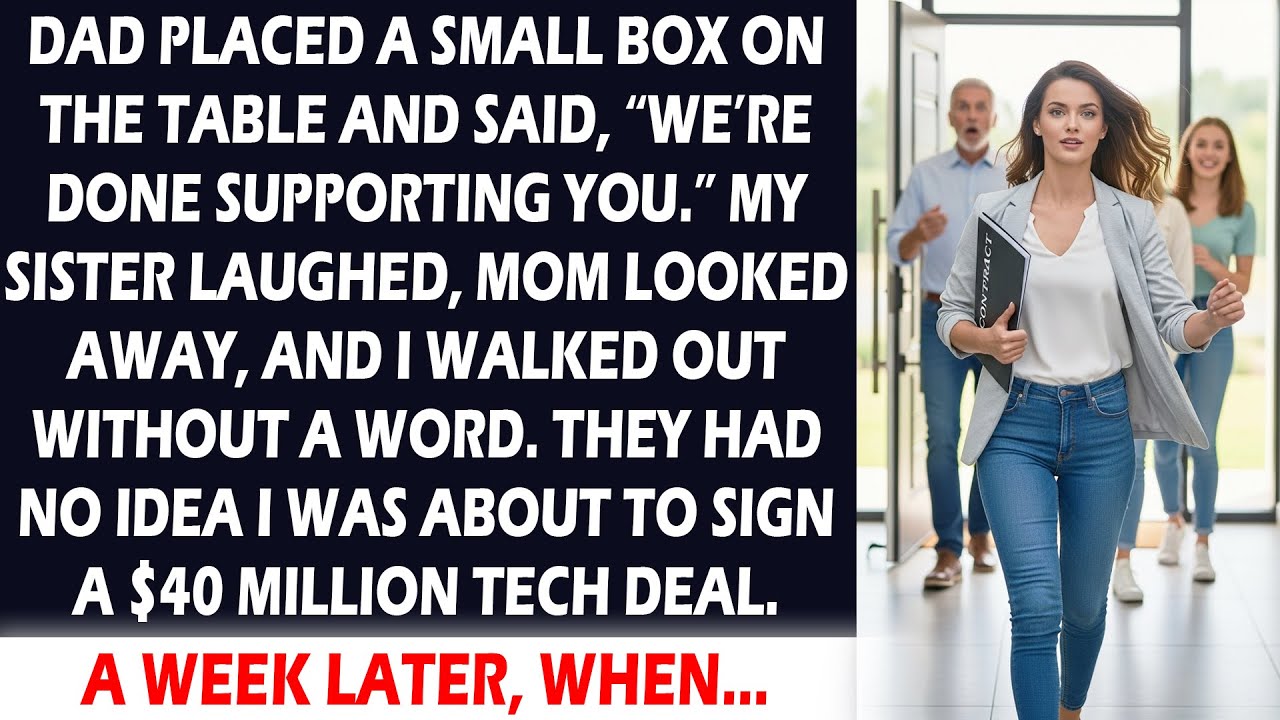 They Cut Me Off and Laughed—A Week Later, I Signed a $40 Million Deal