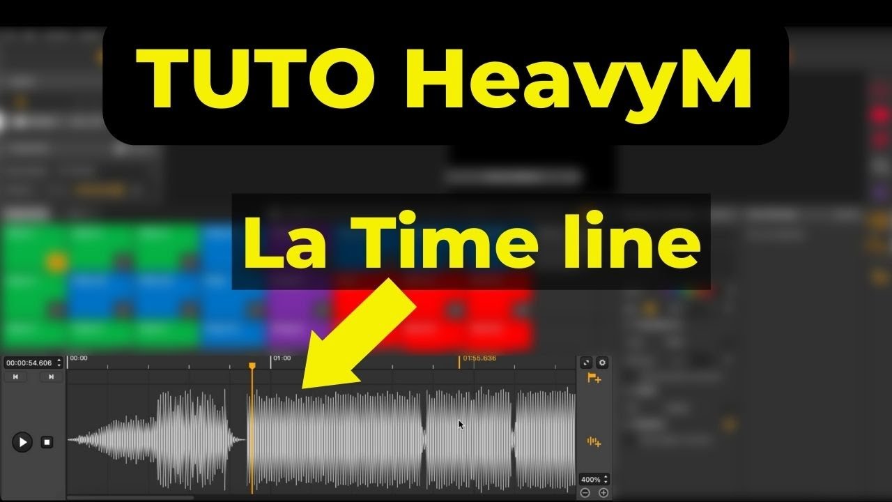 Tuto HeavyM - Ajouter et ajuster une musique dans la Timeline