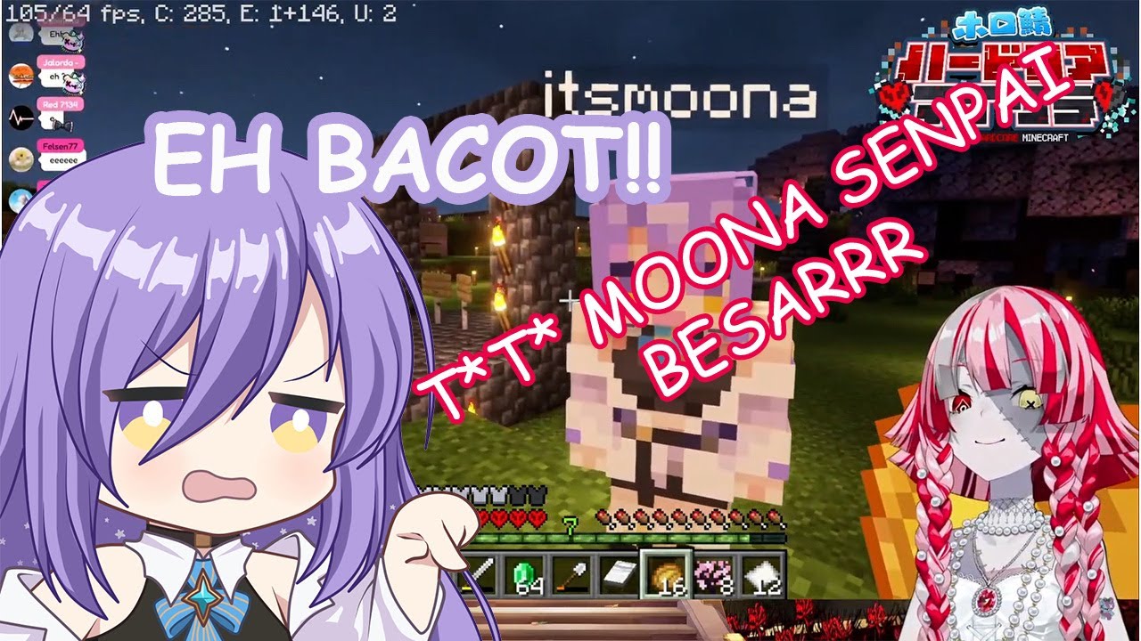 moona bilang bacot ke ollie【Moona Hoshinova】|【 Kureiji Ollie 】