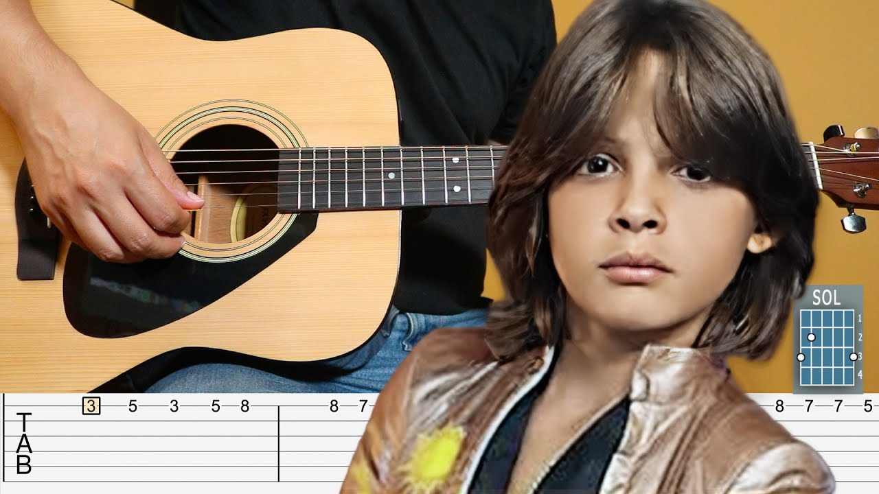 Dos Enamorados - Luis Miguel - Guitarra Tutorial - Tabs - Cover - Acordes - Punteo