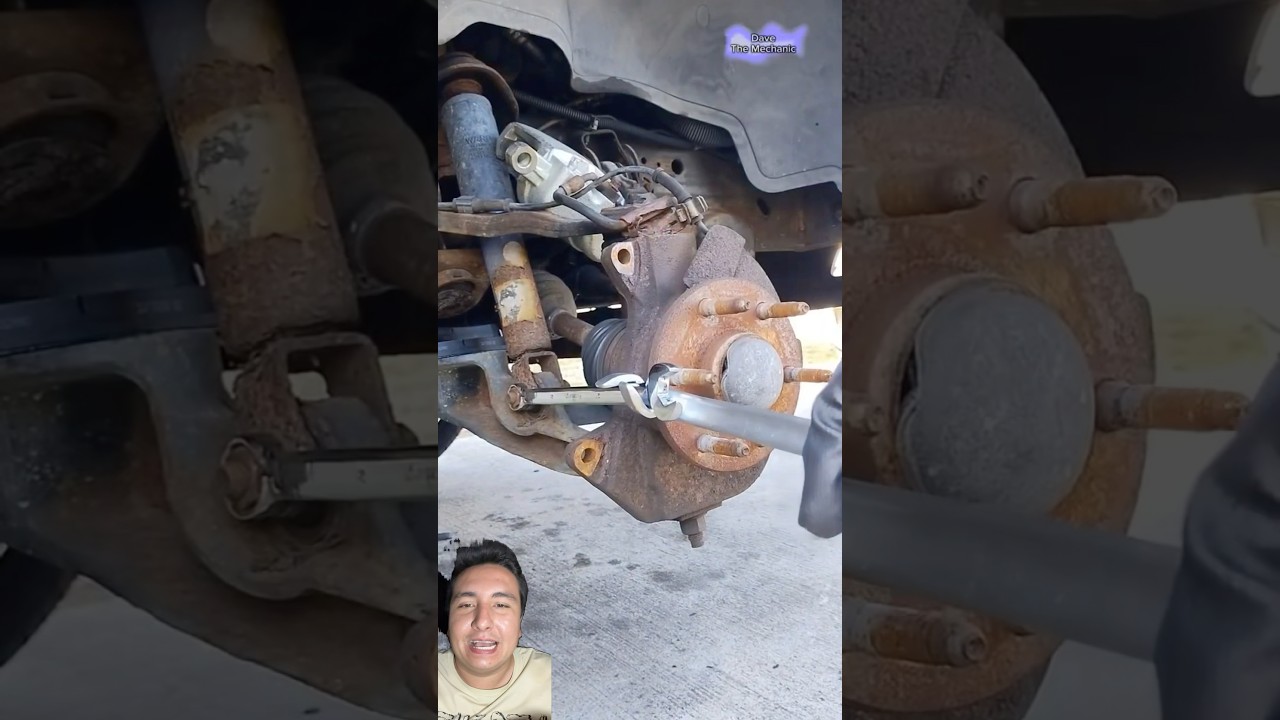 C&oacute;mo hacer fuerza con una llave #mecanica #autos #taller