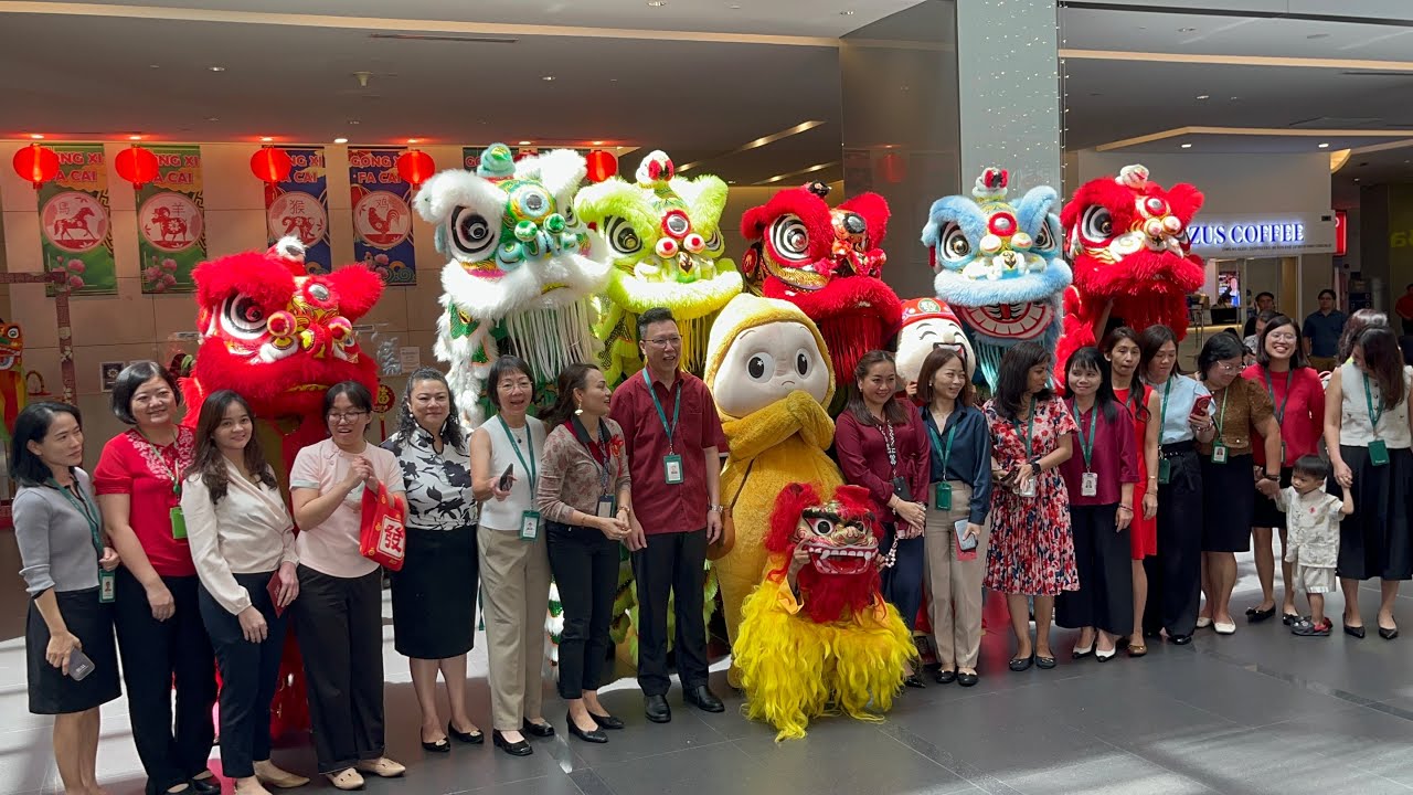 Lion Dance Performance CNY 2026 Plaza Shell Kota Kinabalu Sabah #liondance #liondancefreak #fyp #cny