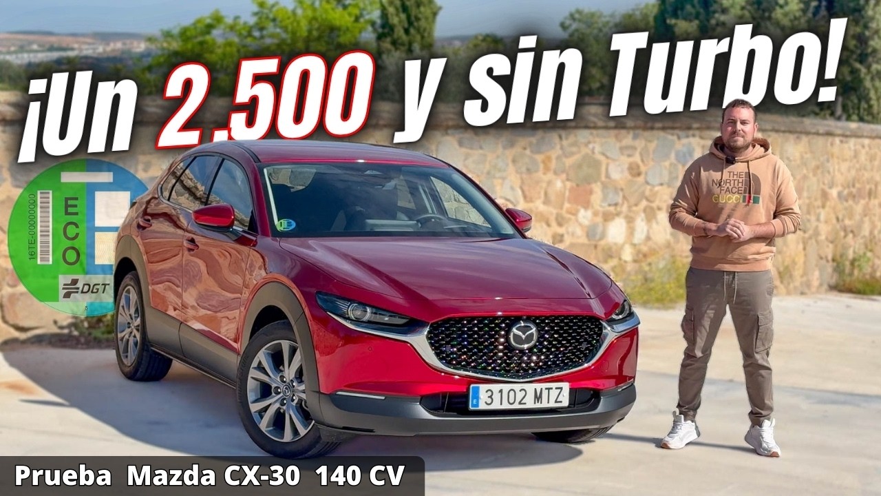 ✅ Prueba Mazda CX-30 e-Skyactiv G 😵‍💫 ¡Este MOTOR 2.500 Sin Turbo es una LOCURA!