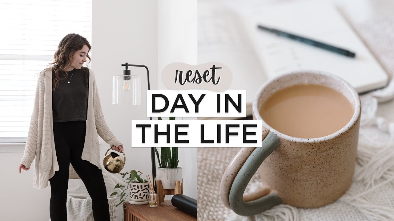 RESET Day In The Life | Bullet Journal Set Up, Organizing My Home, & Life Admin