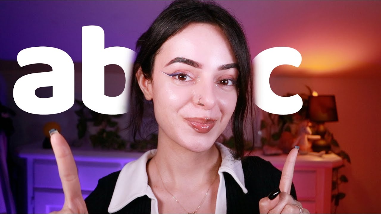 ASMR Relax & Follow Me ✨ A-Z Desserts 🍰 Let's Play Word Association Until You Get Sleepy ✨