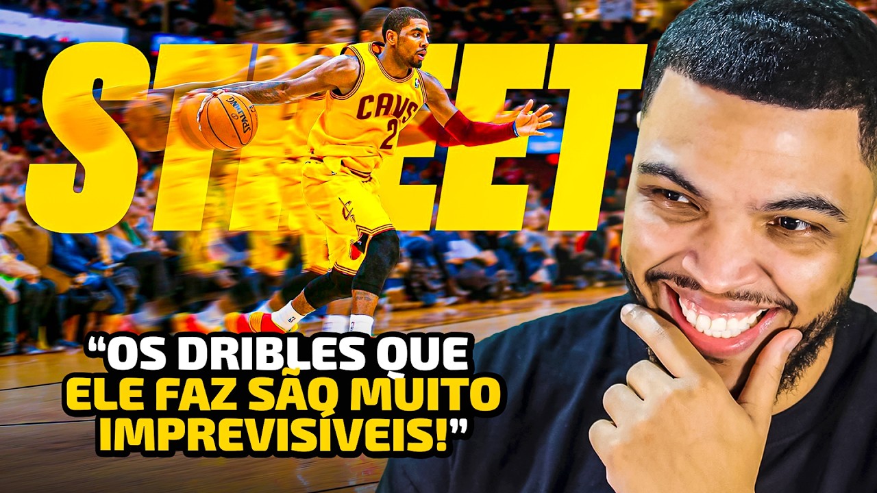 15 MINUTOS DE KYRIE IRVING JOGANDO O MELHOR BASQUETE DE RUA DA NBA! | REACT GOLDEN HOOPS