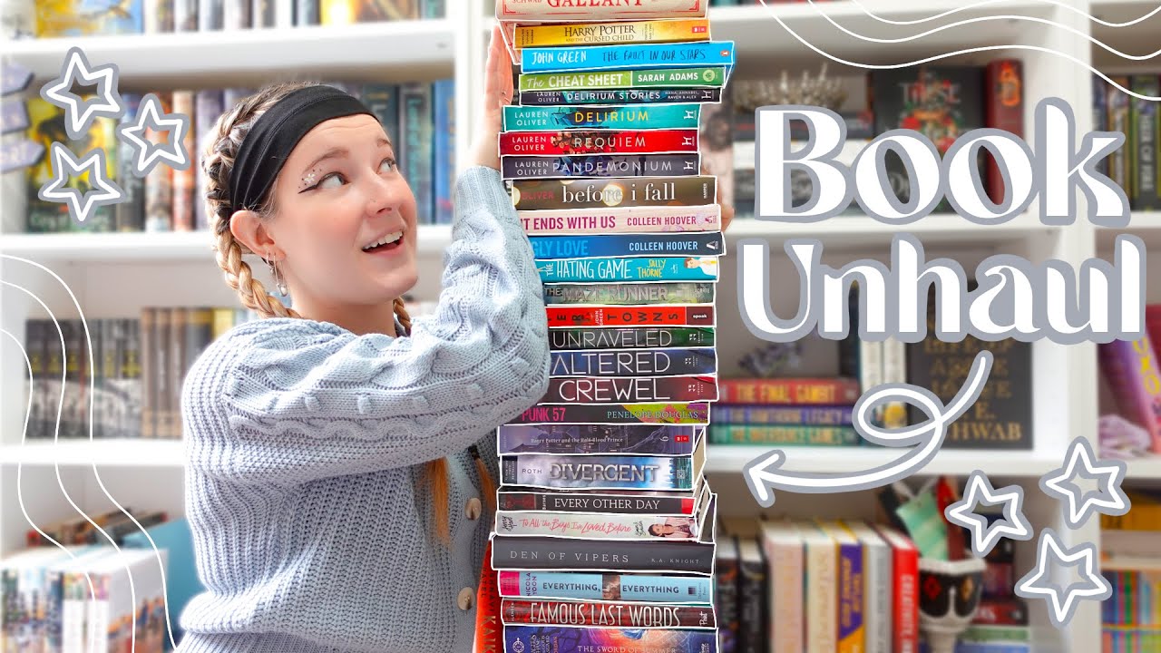 book unhaul 📚 why did I still have these on my shelf?