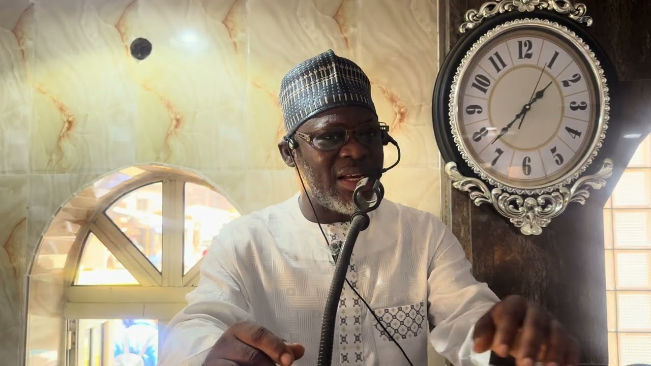 KHUTBAH JUMU'AH (Preparing for Ramadan)- Amir Shaykh Shaffy Awwal (Abu Basit)