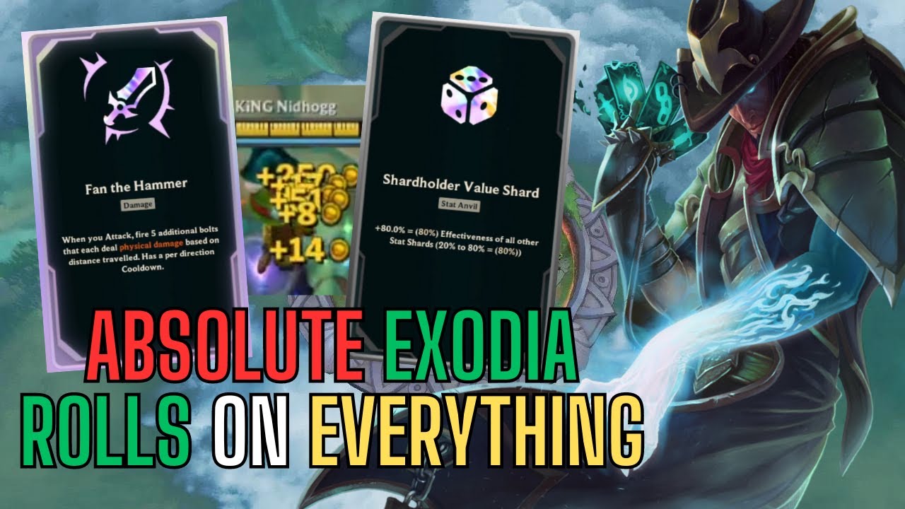 1 in Quintillion Odds: 80% Prismatic Stat Shard + Insane Prismatic Item Exodia Build | League Arena