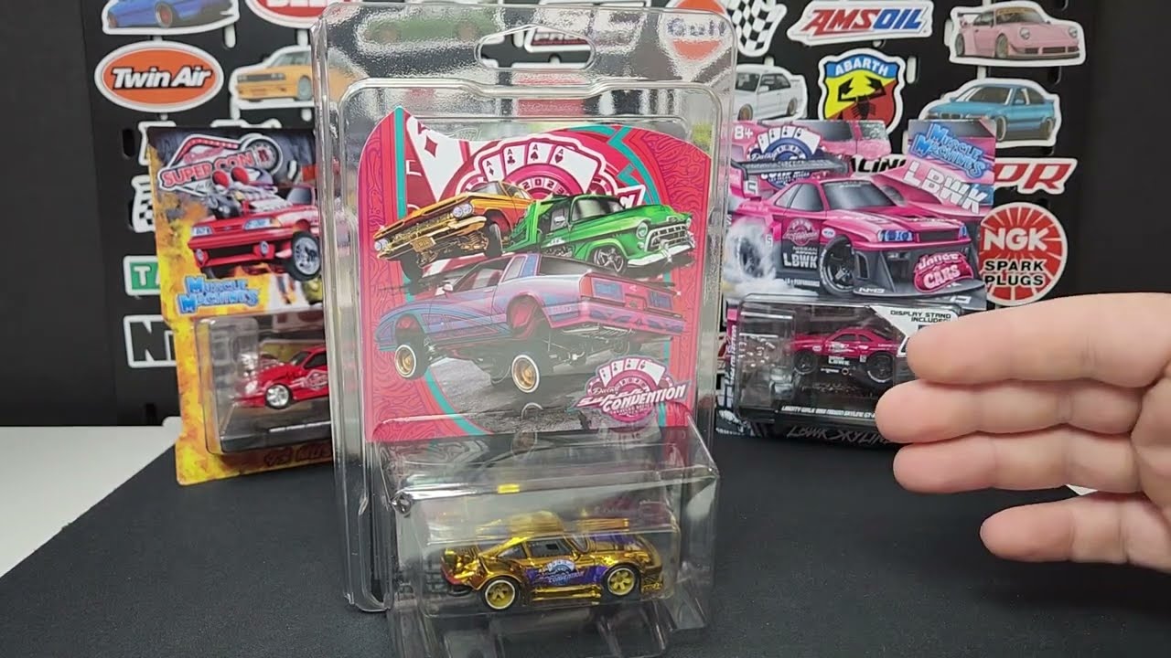 Showcase: Diecast Super Con 2023 Additions - NVRLAND, Muscle Machines LBWK And Porsche Madness