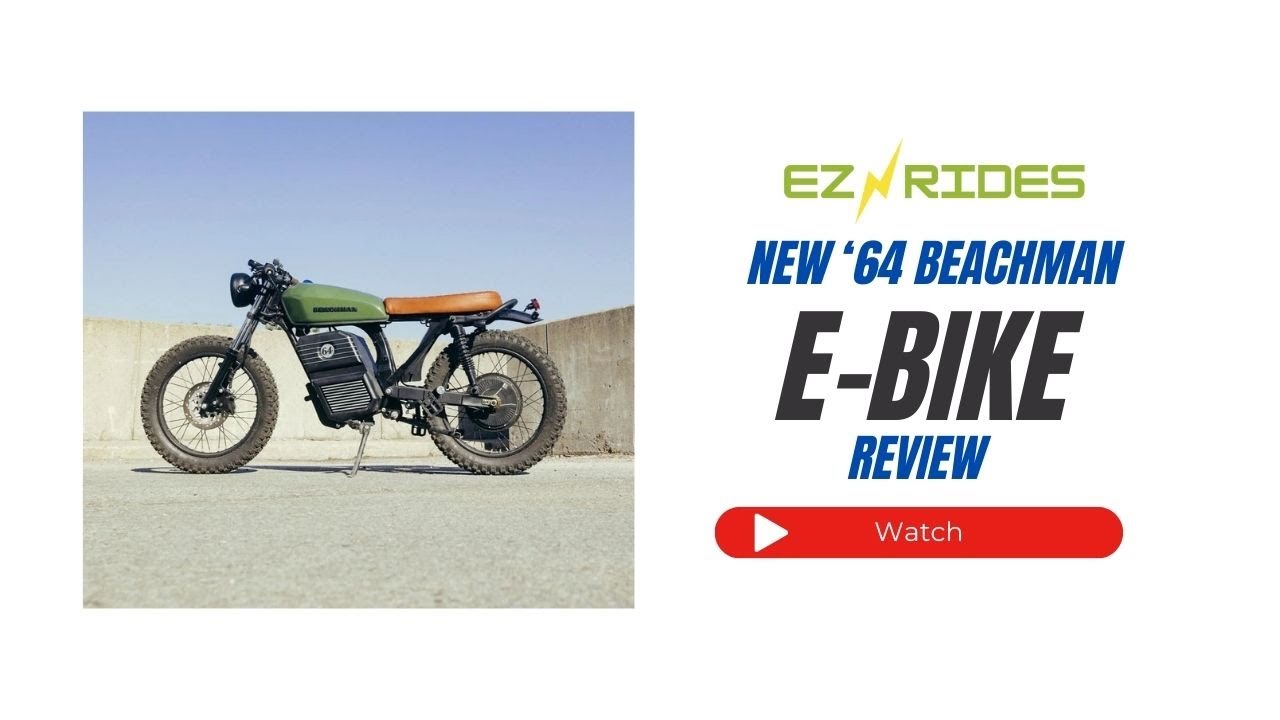 NEW '64 Beachman E-motorcycle Review