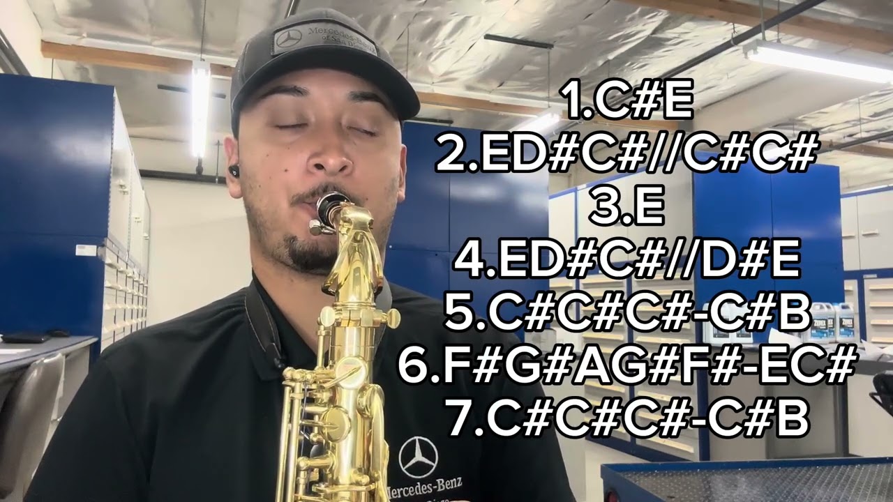 La Promesa Ebenezer Honduras (Saxofón Tutorial )