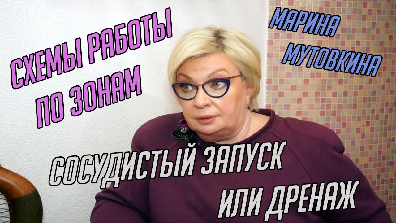 Сосудистый запуск или дренаж. Схемы работы по зонам.