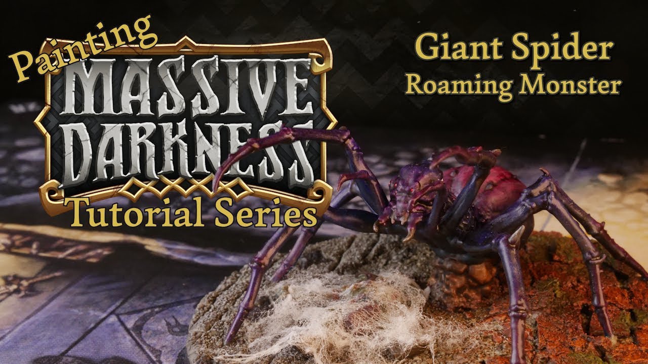 Painting Massive Darkness - Giant Spider