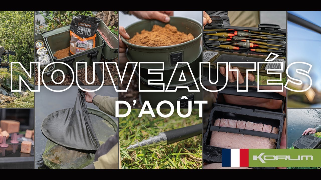 NOUVEAUTÉS POUR AOÛT - #france #korum