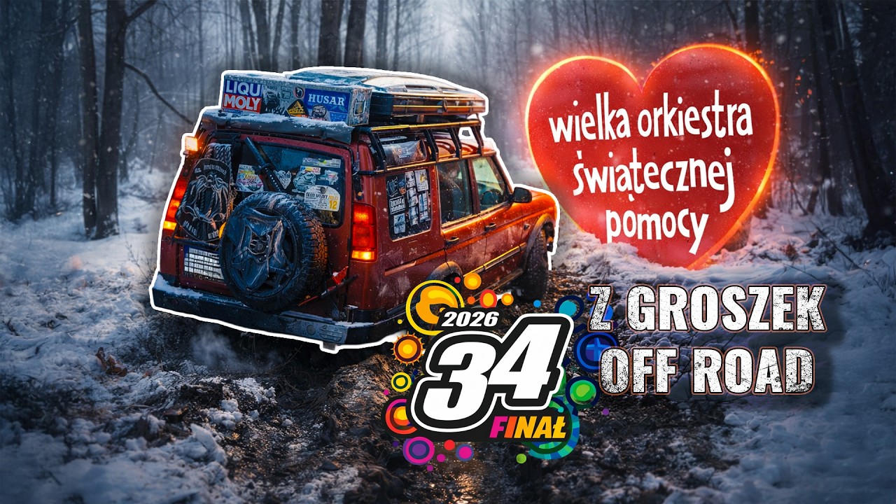 ZEBRALIŚMY PRAWIE 25 000 ZŁ! 💰 Off-Roadowy 34. Finał WOŚP z Groszek OFF ROAD - Offroad 4x4 - #t2go