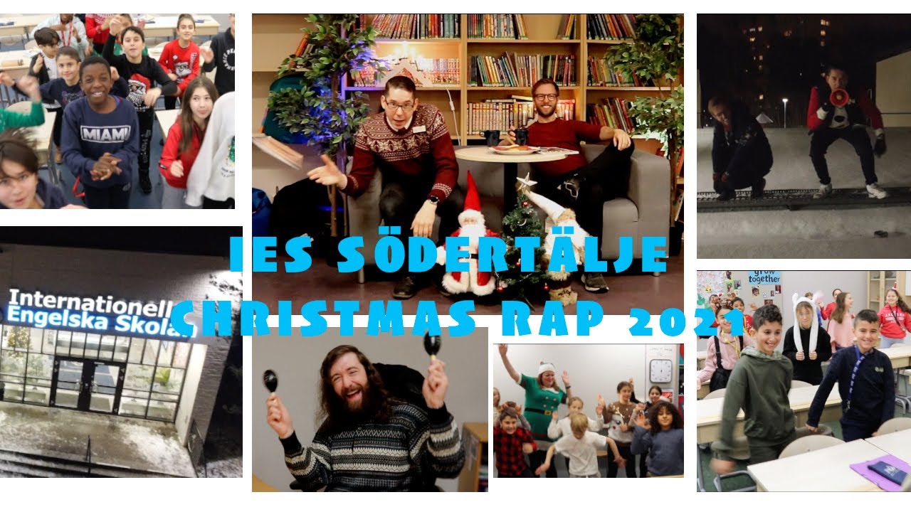 IES S&Ouml;DERT&Auml;LJE CHRISTMAS RAP 2021 - Official music video