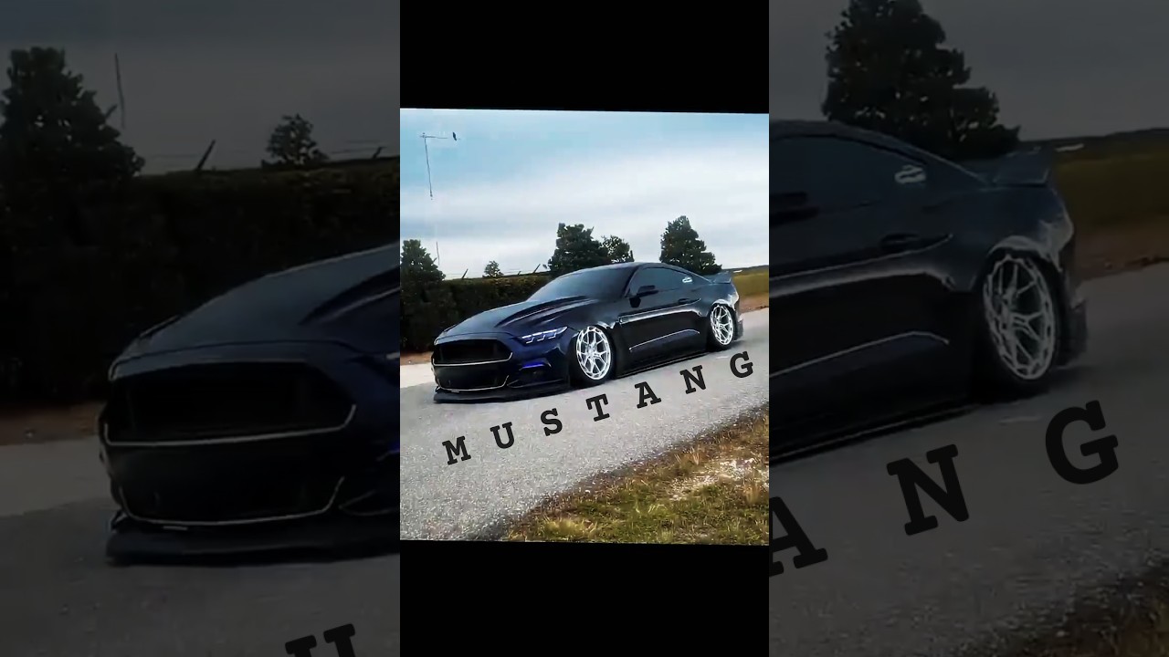 Black Beauty - Ford Mustang Edit ✨