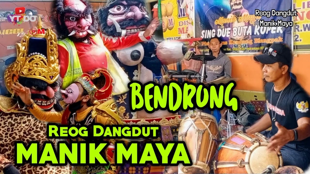 Bendrongan Bleknong Indramayu | Reog Dangdut Manik Maya Show Telukagung