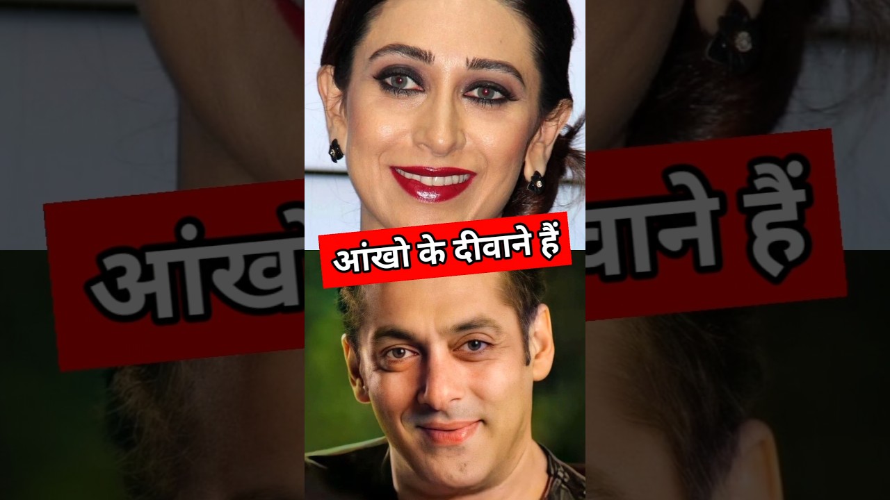These Actors are crazy about Karishma Kapoor's eyes #shorts #trending