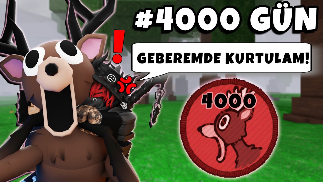 ORMANDA 99 GECE'DE NASIL SONSUZA KADAR HAYATTA KALINIR? (Öğretiyorum📝) - Roblox Türkçe
