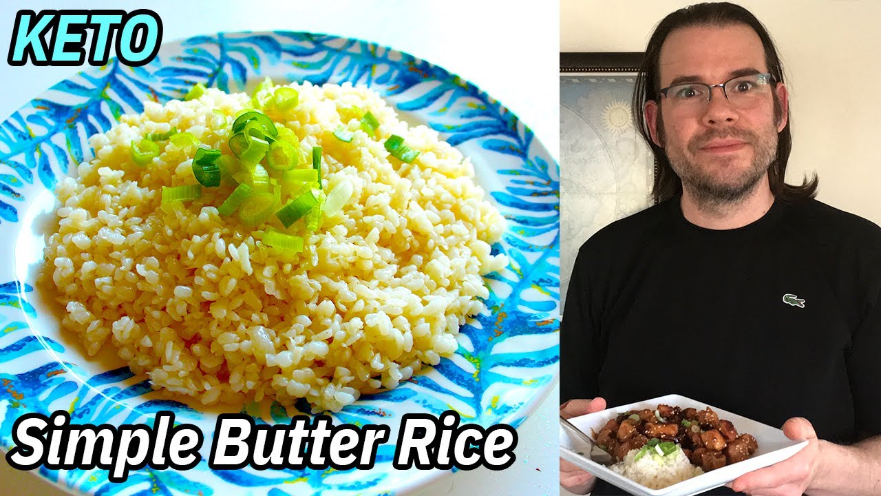 🍚 Perfect! Easy Buttery Low Calorie Low carb Keto Konjac Rice 💕 1 Net Carb!