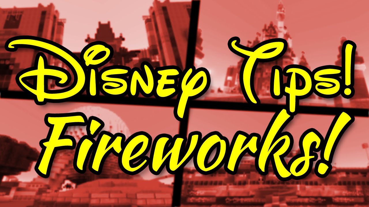 Disney World Tips - Firework Spots!