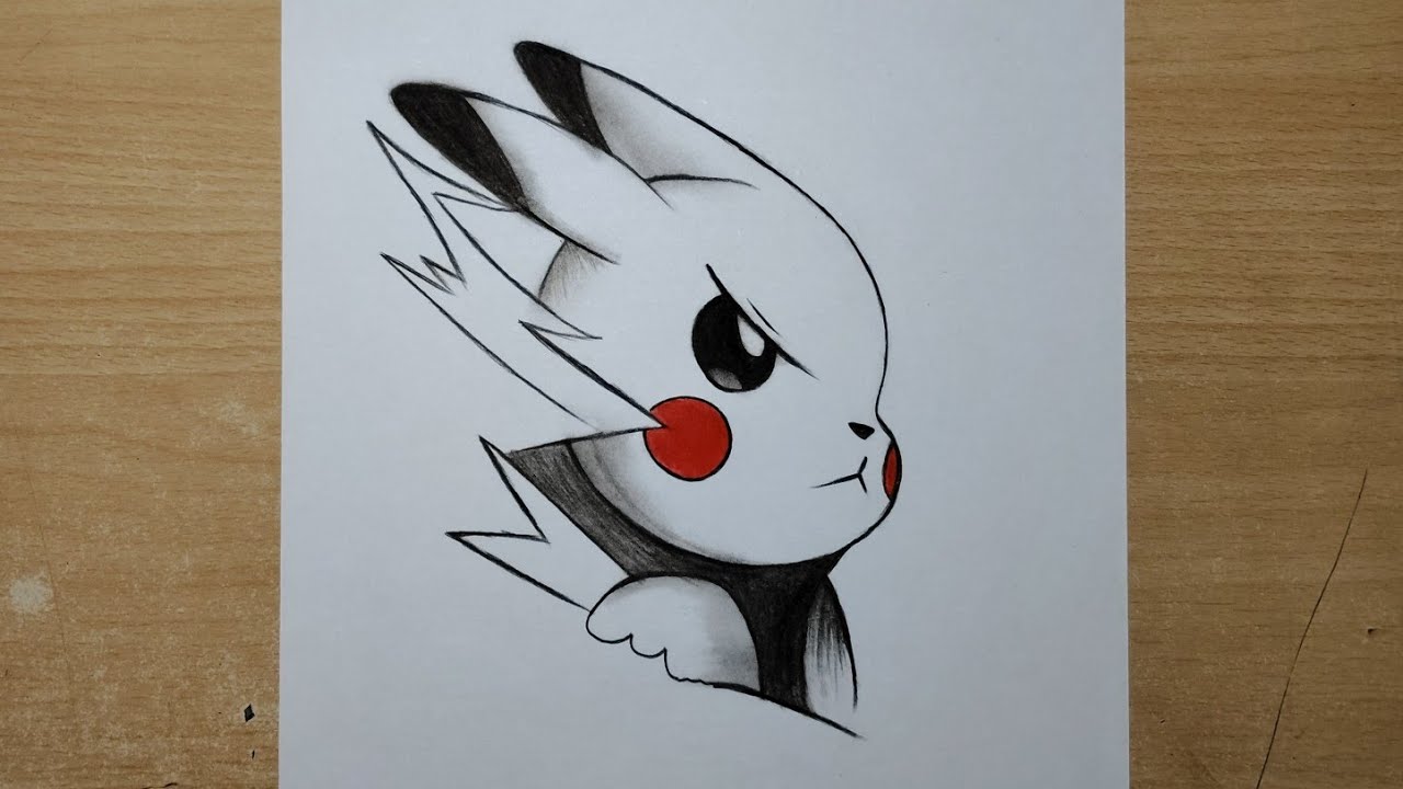 How to draw Pikachu step by step || easy drawing tutorial for beginners 