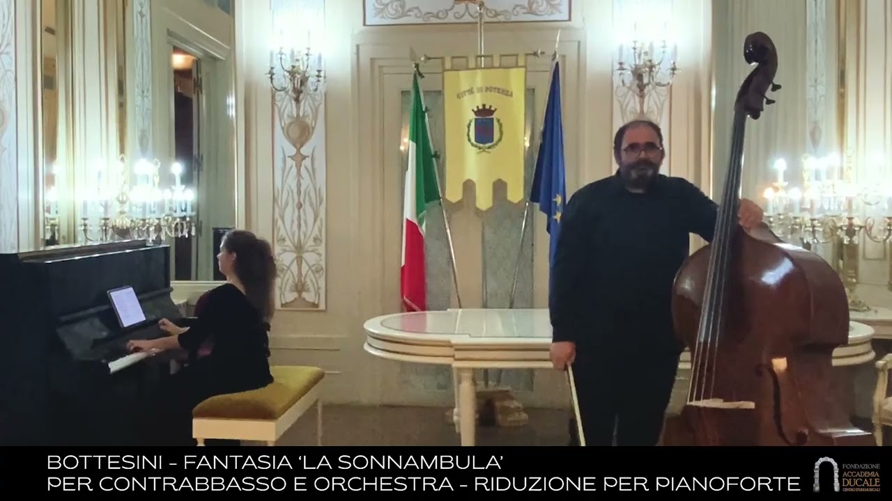 Giovanni Bottesini – Fantasia su “La sonnambula” (da Bellini).