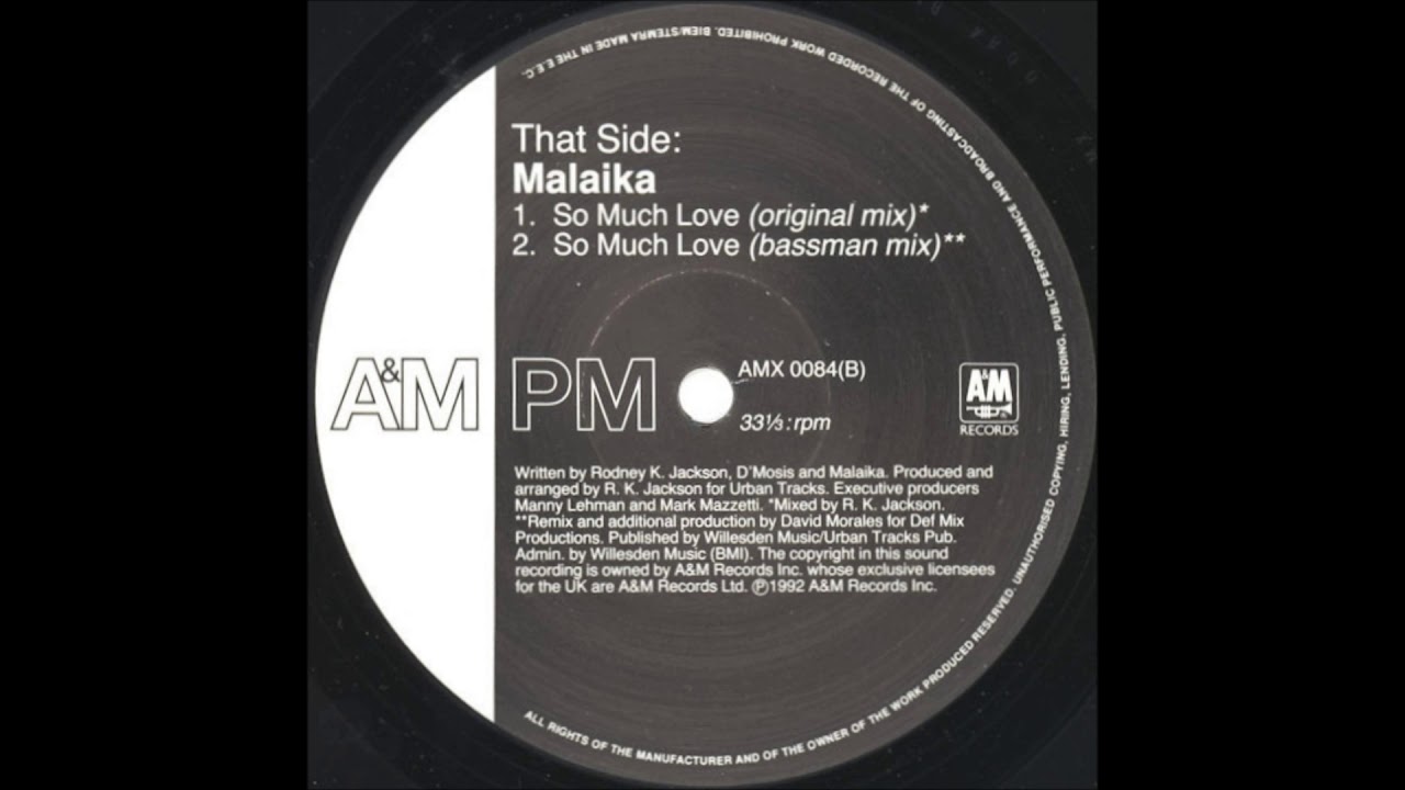 Malaika - So Much Love (Original Mix)