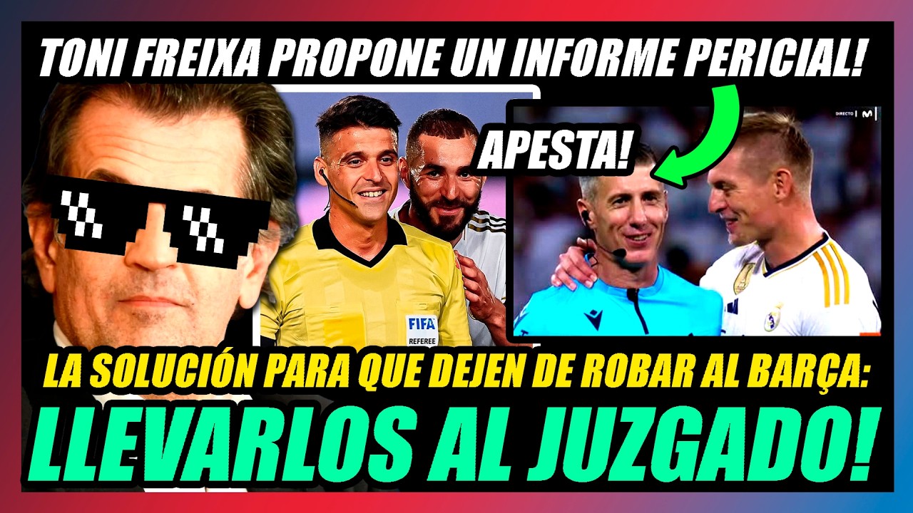 🔥TONI FREIXA DESTROZA A SOTO GRADO Y GIL MANZANO!!🔥INFORME PERICIAL Y AL JUZGADO!!🔥BASTA DE ROBAR!!🔥