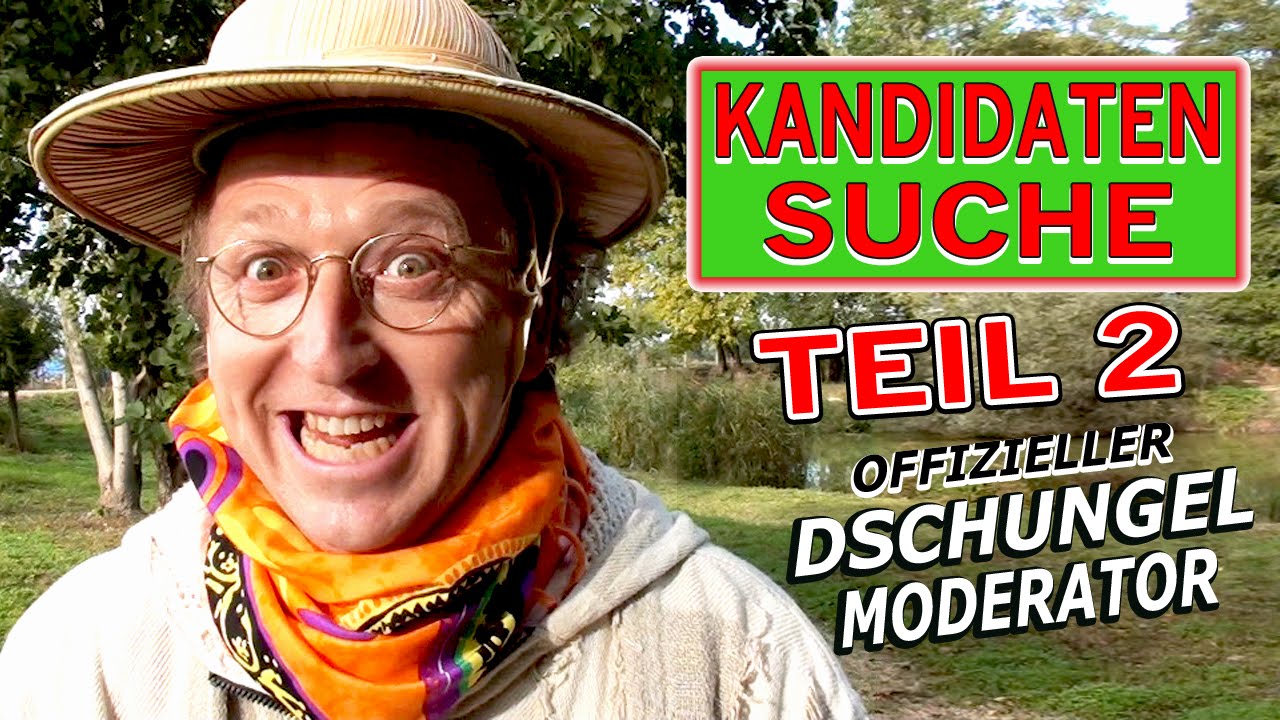 Der neue Dschungel Moderator #dschungelmoderator #dschungelabenteuer #frankschr&ouml;der