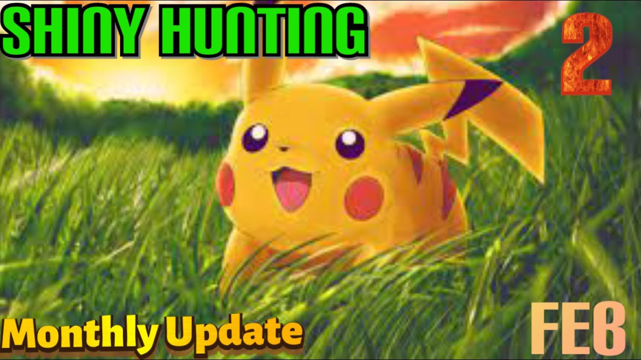 Shiny national dex hunting for Pokémon Home Monthly Update #2 February